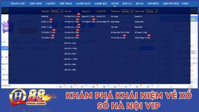 Khám phá khái niệm về Xổ số Hà Nội Vip