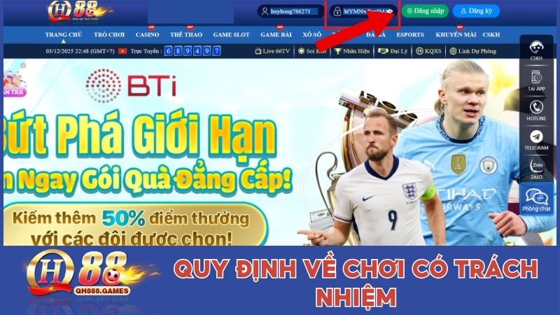 Quy định về chơi có trách nhiệm mà hội viên cần tuân thủ